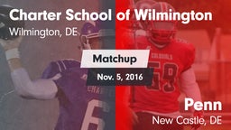 Matchup: Charter School of vs. Penn  2016