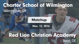 Matchup: Charter School of vs. Red Lion Christian Academy 2016