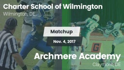 Matchup: Charter School of vs. Archmere Academy  2017