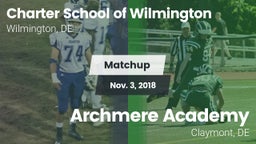Matchup: Charter School of vs. Archmere Academy  2018