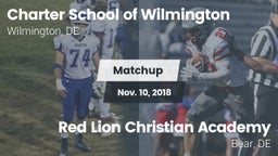 Matchup: Charter School of vs. Red Lion Christian Academy 2018