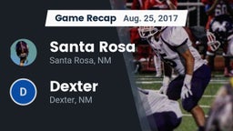 Recap: Santa Rosa  vs. Dexter  2017