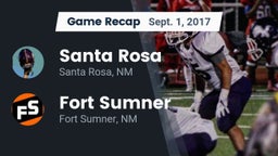 Recap: Santa Rosa  vs. Fort Sumner  2017