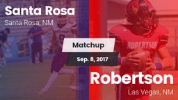 Matchup: Santa Rosa High vs. Robertson  2017