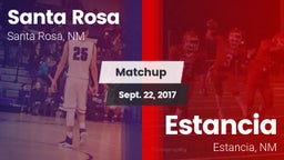 Matchup: Santa Rosa High vs. Estancia  2017