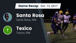 Recap: Santa Rosa  vs. Texico  2017