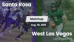 Matchup: Santa Rosa High vs. West Las Vegas  2018