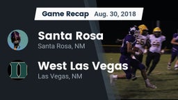 Recap: Santa Rosa  vs. West Las Vegas  2018