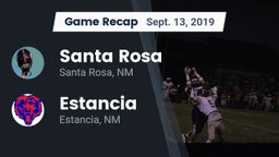 Recap: Santa Rosa  vs. Estancia  2019