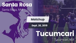 Matchup: Santa Rosa High vs. Tucumcari  2019