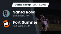 Recap: Santa Rosa  vs. Fort Sumner  2019