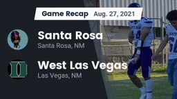 Recap: Santa Rosa  vs. West Las Vegas  2021