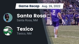 Recap: Santa Rosa  vs. Texico  2022