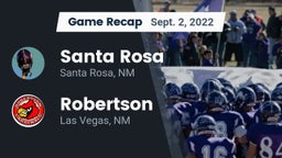 Recap: Santa Rosa  vs. Robertson  2022