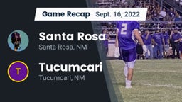 Recap: Santa Rosa  vs. Tucumcari  2022