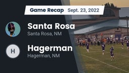 Recap: Santa Rosa  vs. Hagerman  2022