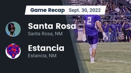 Recap: Santa Rosa  vs. Estancia  2022