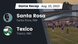 Recap: Santa Rosa  vs. Texico  2023