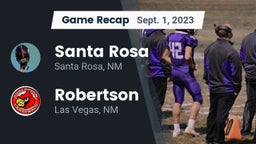 Recap: Santa Rosa  vs. Robertson  2023