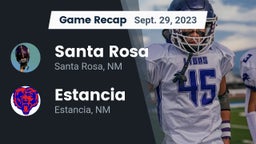 Recap: Santa Rosa  vs. Estancia  2023