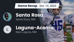 Recap: Santa Rosa  vs. Laguna-Acoma  2023