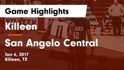 Killeen  vs San Angelo Central  Game Highlights - Jan 6, 2017