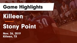 Killeen  vs Stony Point  Game Highlights - Nov. 26, 2019