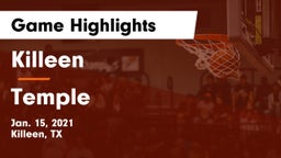 Killeen  vs Temple  Game Highlights - Jan. 15, 2021