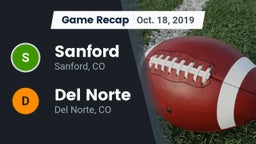 Recap: Sanford  vs. Del Norte  2019