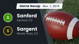 Recap: Sanford  vs. Sargent  2019