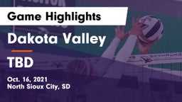Dakota Valley  vs TBD Game Highlights - Oct. 16, 2021
