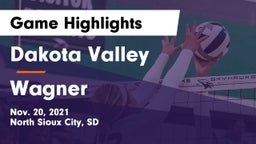 Dakota Valley  vs Wagner  Game Highlights - Nov. 20, 2021