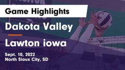 Dakota Valley  vs Lawton iowa Game Highlights - Sept. 10, 2022