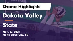 Dakota Valley  vs State Game Highlights - Nov. 19, 2022