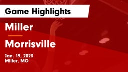 Miller  vs Morrisville  Game Highlights - Jan. 19, 2023