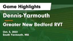 Dennis-Yarmouth  vs Greater New Bedford RVT  Game Highlights - Oct. 5, 2022
