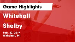 Whitehall  vs Shelby  Game Highlights - Feb. 22, 2019