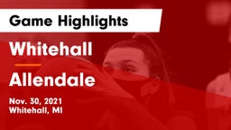 Whitehall  vs Allendale  Game Highlights - Nov. 30, 2021