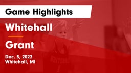 Whitehall  vs Grant  Game Highlights - Dec. 5, 2022