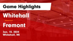 Whitehall  vs Fremont  Game Highlights - Jan. 10, 2024