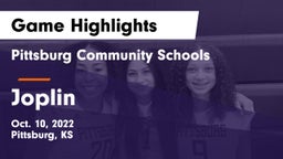 Pittsburg Community Schools vs Joplin  Game Highlights - Oct. 10, 2022