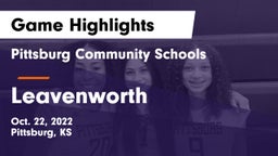 Pittsburg Community Schools vs Leavenworth  Game Highlights - Oct. 22, 2022