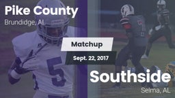 Matchup: Pike County High vs. Southside  2016