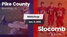 Matchup: Pike County High vs. Slocomb  2019