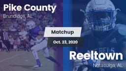 Matchup: Pike County High vs. Reeltown  2020
