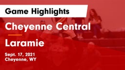 Cheyenne Central  vs Laramie  Game Highlights - Sept. 17, 2021