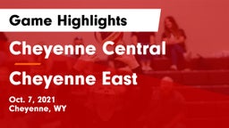 Cheyenne Central  vs Cheyenne East  Game Highlights - Oct. 7, 2021