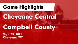 Cheyenne Central  vs Campbell County  Game Highlights - Sept. 25, 2021