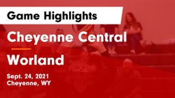 Cheyenne Central  vs Worland  Game Highlights - Sept. 24, 2021