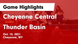 Cheyenne Central  vs Thunder Basin  Game Highlights - Oct. 15, 2021